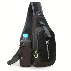 BLACK outdoor waterproof crossbody bag